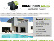 Tablet Screenshot of construiremalin.com